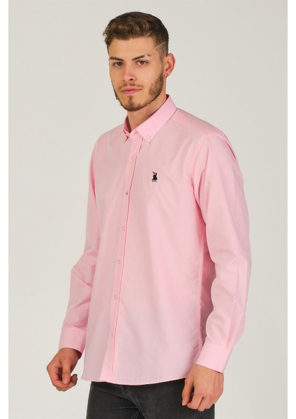 G725 Dewberry Erkek Gömlek-Koyu Pembe fırsatları