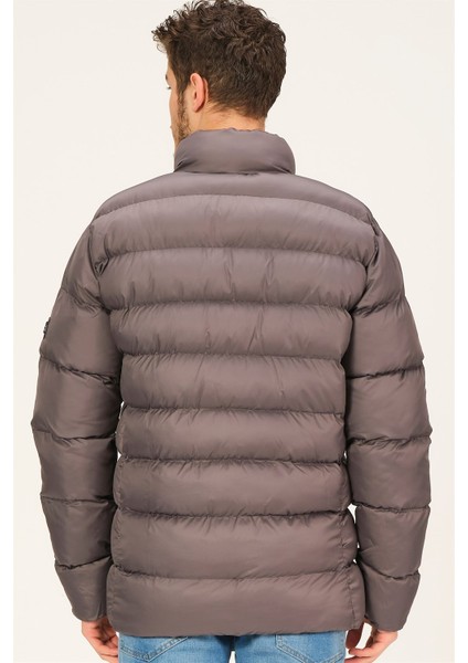 M8650 Dewberry Erkek Puffer Mont-Koyu Antrasit fiyatları