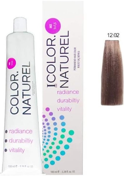 12.02 Color Naturel 100 ml Boya Platin