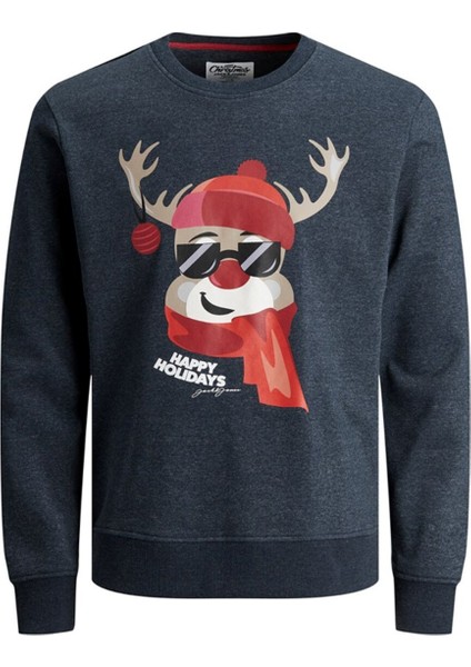 Jorletıtsnow Sweat Crew N Lacivert Erkek Sweatshirt