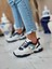 Tracky Beyaz Lacivert Kadın Sneaker Ayakkabı V2 1