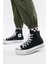 Chuck Taylor All Star Lift Yüksek Taban Kadın Spor Ayakkabı Siyah 560845C V4 2