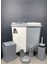 6 Parça Kirli Çamaşır Sepeti- Wc Banyo Set, Violet 6 Parça Lüx Çeyiz Seti 1