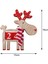 F Fityle Yaratıcı Takvim Süsler Dekoratif Noel Takvimi Ofis Ev Eşarp Eşarp Moose 3