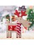 F Fityle Yaratıcı Takvim Süsler Dekoratif Noel Takvimi Ofis Ev Eşarp Eşarp Moose 4
