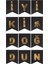 İyi Ki Doğdun Yaldızlı Banner Siyah Gold 2