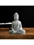 F Fityle Buda Heykeli Zen Dekoratif Heykelcik Ev Dekor Küçük Meditasyon Buda 3