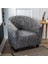 Kulüp Sandalye Slipcover Polyester Kaymaz Kaymaz Elastik Kol Sandalye Kapak Deseni 2 4