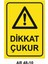 Dikkat Çukur Iş Güvenliği Uyarı Levhası 1