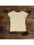 Think SimpleThink Simple Organik Kız Çocuk Kısa Kollu T-Shirt - Ekru 2