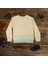 Think SimpleThink Simple Organik Kız Çocuk Sweat-Shirt - Ekru-Su Yeşili 3