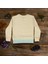 Think SimpleThink Simple Organik Kız Çocuk Sweat-Shirt - Ekru-Su Yeşili 4