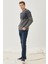 Arizona Erkek Mavi Straight Fit Normal Bel Düz Paça Esnek Jean Pantolon 1