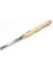 818204 Hss Ahşap Torna Bıçağı Yuvarlak Kazıyıcı Ağız 18X150 mm 1