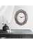 Mermer Duvar Saati Beyaz Gümüş (Yurt Dışından) 4