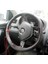 Opel Astra J Kırmızı Yüzüklü Karbon Nubuk Deri Direksiyon Kılıfı 2