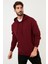 Pamuklu Kapüşonlu Kanguru Cepli Slim Fit Erkek Sweat 5896598 2
