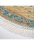 Eko Trend Djt Halı Yıkanabilir Kaymaz Taban P1356 Oval Vintage Turkuaz 4