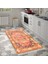 Eko Trend Djt Banyo Paspası Yıkanabilir Kaymaz Taban 1697 Persian Turuncu 3