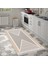 Eko Trend Djt Banyo Paspası Yıkanabilir Kaymaz Taban P1526 Modern Krem 3