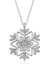 Kar Tanesi 925 Ayar Gümüş Kolye 1