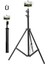 Bluetooth Kumandalı 10"inç LED Işıklı Halka + Yaylı Telefon Tutacağı 2.10 cm Tripod Siyah 5