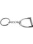 Çinko Alaşım Anahtarlık Metal Anahtarlık Binicilik Aksesuarları 8cm Gümüş (Yurt Dışından) 5
