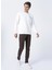 4A1400000101 Normal Bel Slim Fit Düz Kahve Erkek Pantolon 2