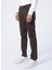 4A1400000101 Normal Bel Slim Fit Düz Kahve Erkek Pantolon 4
