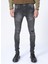 I-Edpk119 Normal Bel Skinny Fit Düz Antrasit Erkek Denim Pantolon 4