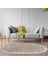 Eko Trend Djt Halı Yıkanabilir Kaymaz Taban 1488 Oval Modern Kahve 1