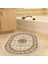 Eko Trend Djt Banyo Paspası Yıkanabilir Kaymaz Taban P1372 Oval Osmanlı Kahve 1