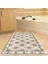 Eko Trend Djt Banyo Paspası Yıkanabilir Kaymaz Taban 1913 Modern Kahve 1