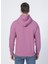 12194082_JORWORLD Sweat Hood Sn Kapüşonlu Uzun Kollu Relaxed Baskılı Pembe Erkek Sweatshirt 3