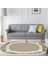Eko Trend Djt Banyo Paspası Yıkanabilir Kaymaz Taban 657m Oval Modern Camel 5