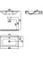 Ideal 45 x 80 cm Etajerli Mobilya Dolap Uyumlu Lavabo ID080 2