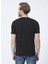 Siyah Erkek Basic Modal T-Shirt ROMEO-V 4