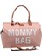 Babysi Mommy Bag Exclusive Tasarım Pudra Baby Anne Bebek Bakım ve Kadın Çantası 2