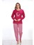 Büyük Beden Seçenekli, Yumuşacık Kadın Pijama Takımı 98240 1