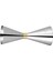 Çift Kokteyl Jigger Paslanmaz Çelik Bar Jigger Ölçü Kupası 30 / 45ML Gümüş 30 45ML Gümüş 1