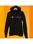 Devil Baskılı 3 Ipl. Şardonlu Kalın (600 Gr.) Içi Polar, Kapüşonlu Sweatshirt Hoodie 1