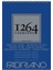 1264 Drawing Black Üstten Spiralli Çok Amaçlı Eskiz Çizim Defteri Siyah Yapraklı 200 Gr. A3 40 Yp. 1
