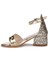 Kiko 768 Ayna Çam Günlük Kız Çocuk 3 cm Topuk Sandalet Ayakkabı 5