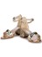 Kiko 768 Ayna Çam Günlük Kız Çocuk 3 cm Topuk Sandalet Ayakkabı Altın 2