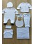 Organik 1.sınıf Baskı Unisex Tulumlu Hastane Çıkışı 3