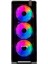 Halo 7plus 4x RGB Ring Fan USB 3.0 600W 80+ Plus ATX Bilgisayar Kasası 2