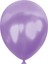 Ki̇kajoy Metali̇k Balon Baskisiz 100 'lü Li̇la 1