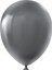 Ki̇kajoy Pastel Balon Baskisiz 100 'lü Si̇yah 1