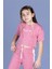 Toontoy Kız Çocuk Crop Model Tişört 1