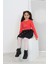 Toontoy Kız Çocuk Beauty Love Baskılı Elbise 2